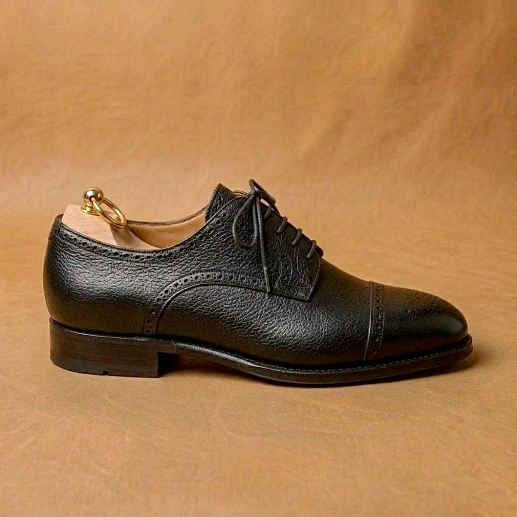 Semi-brogue derby