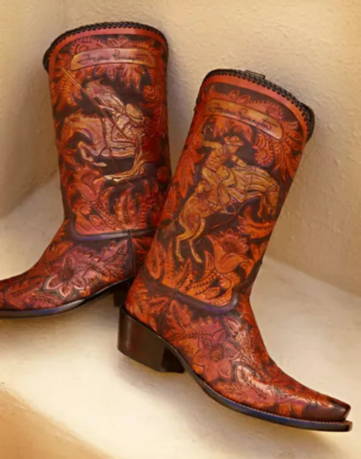 Brown Remington Cowboy Boots