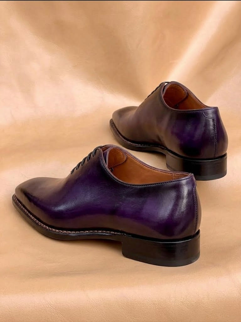Purple patine wholecut oxford