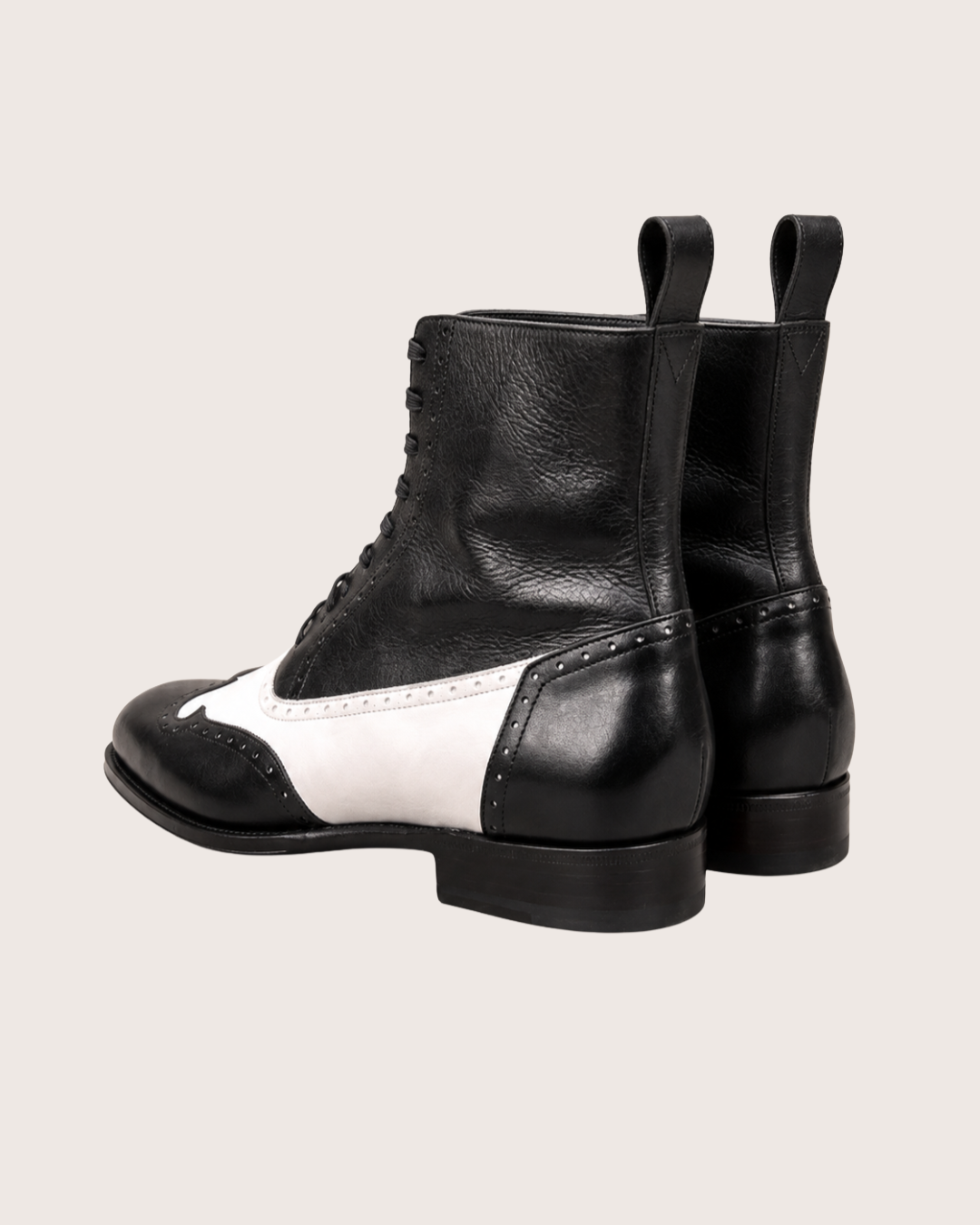 Black spectator Boots