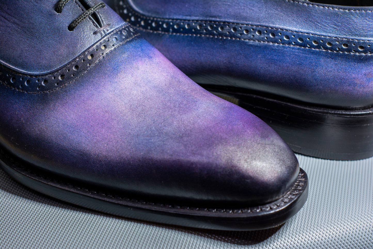 Purple patina whole cut