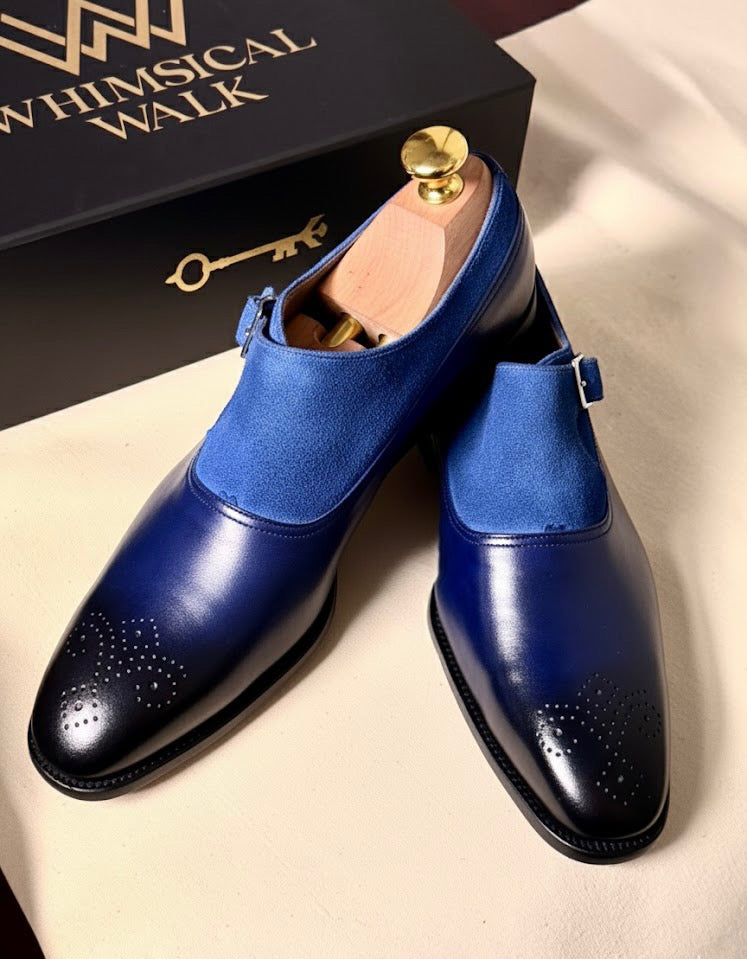 purple patina monkstrap