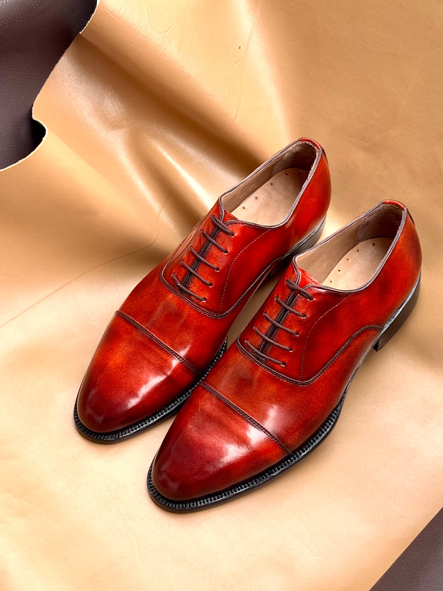 Brow patina oxford