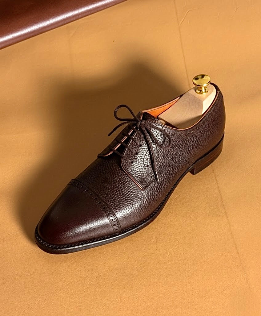 Brown Grain oxford