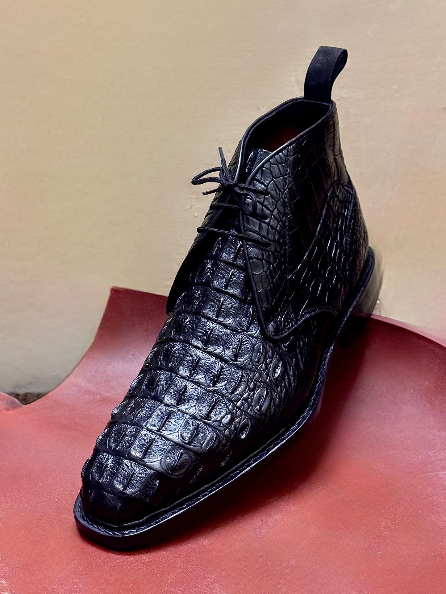 Crocodile chukka boots