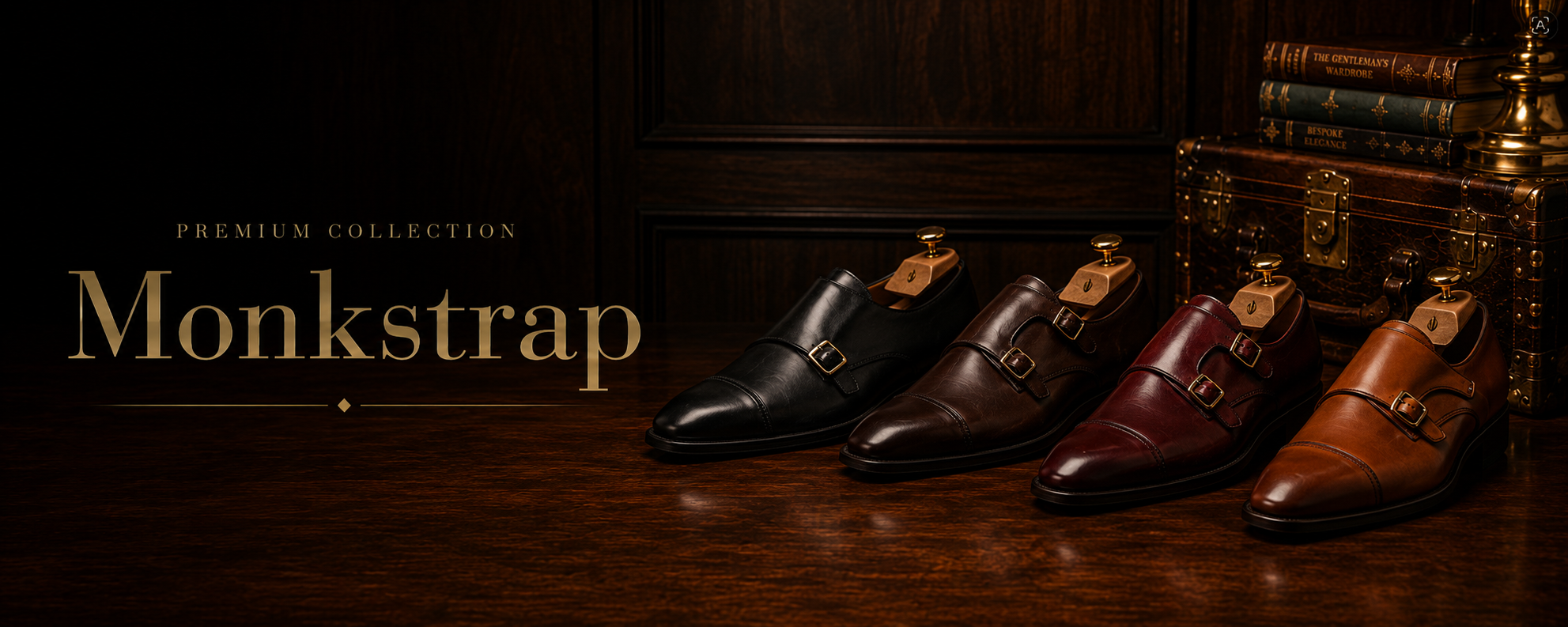 Men's Monk Strap Shoes