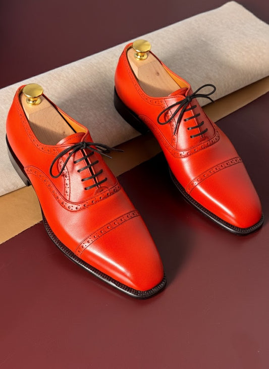 Orange Patina Oxford