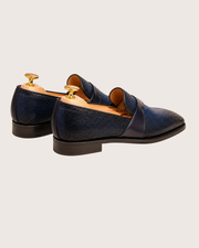 Men's Blue Patina Stingray Loafers