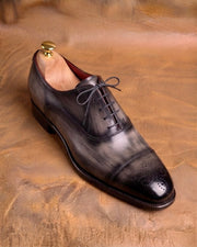 Smoked gray oxford