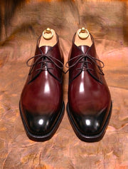 Burgundy chukka Boots