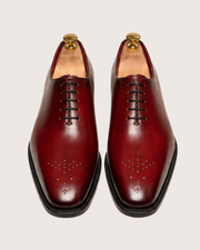 Red Medallion Wholecut Oxford