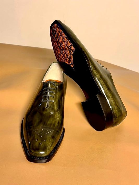 Olive Green Oxford