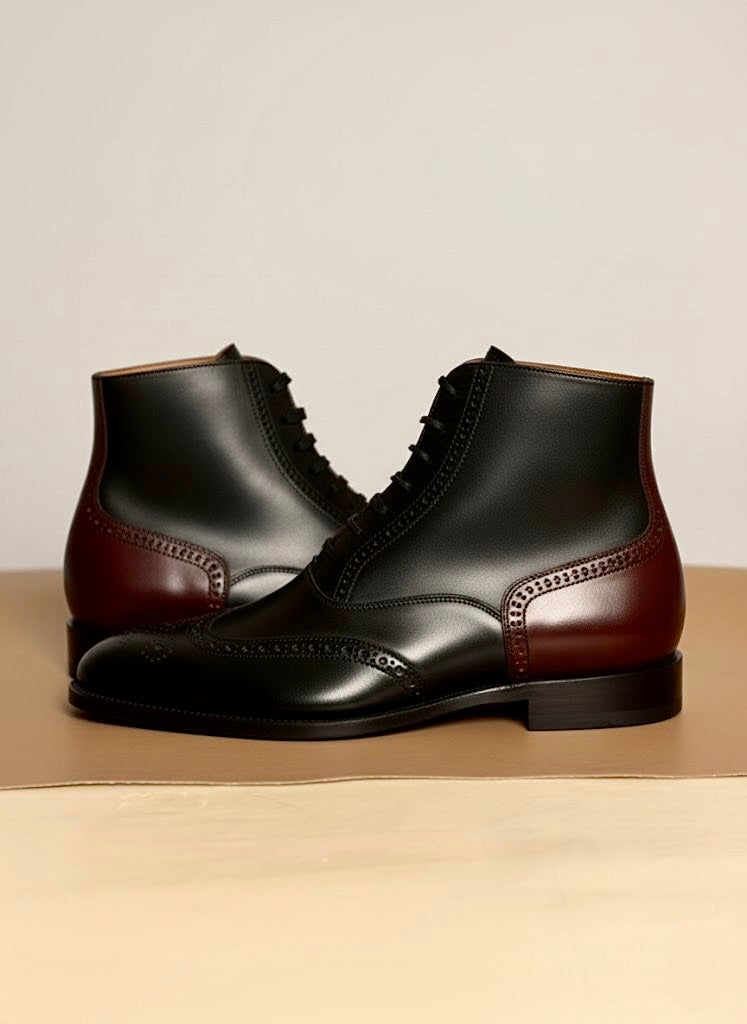 Black&Bed wingtip boots
