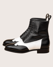 Black spectator Boots