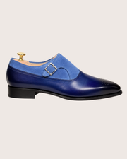 purple patina monkstrap