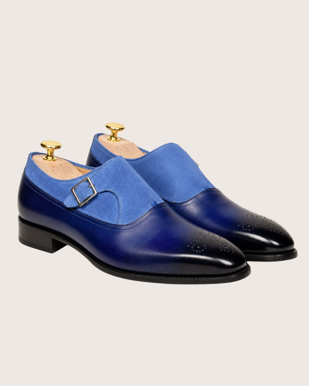 purple patina monkstrap