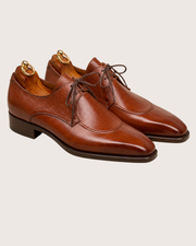 Chiseled Split-Toe Derby Shoes