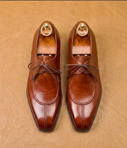 Chiseled Split-Toe Derby Shoes