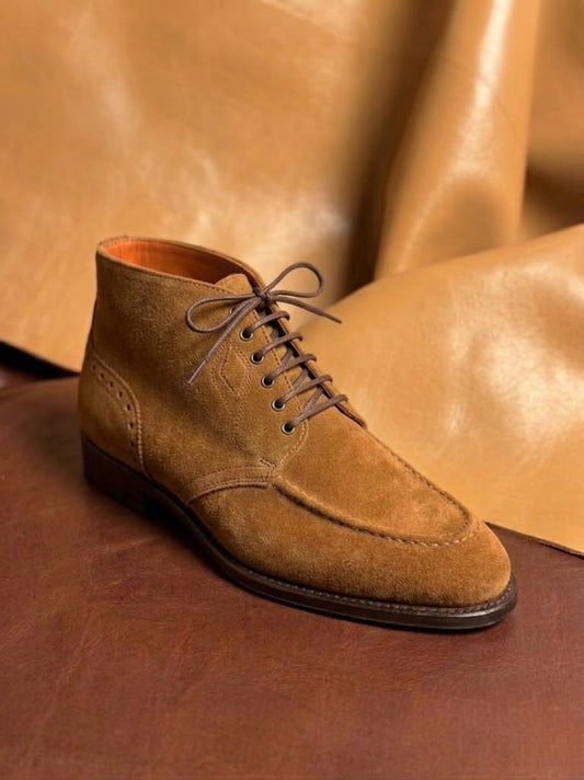 Tobacco Suede Chukka Boot