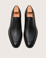 Black split toe derby