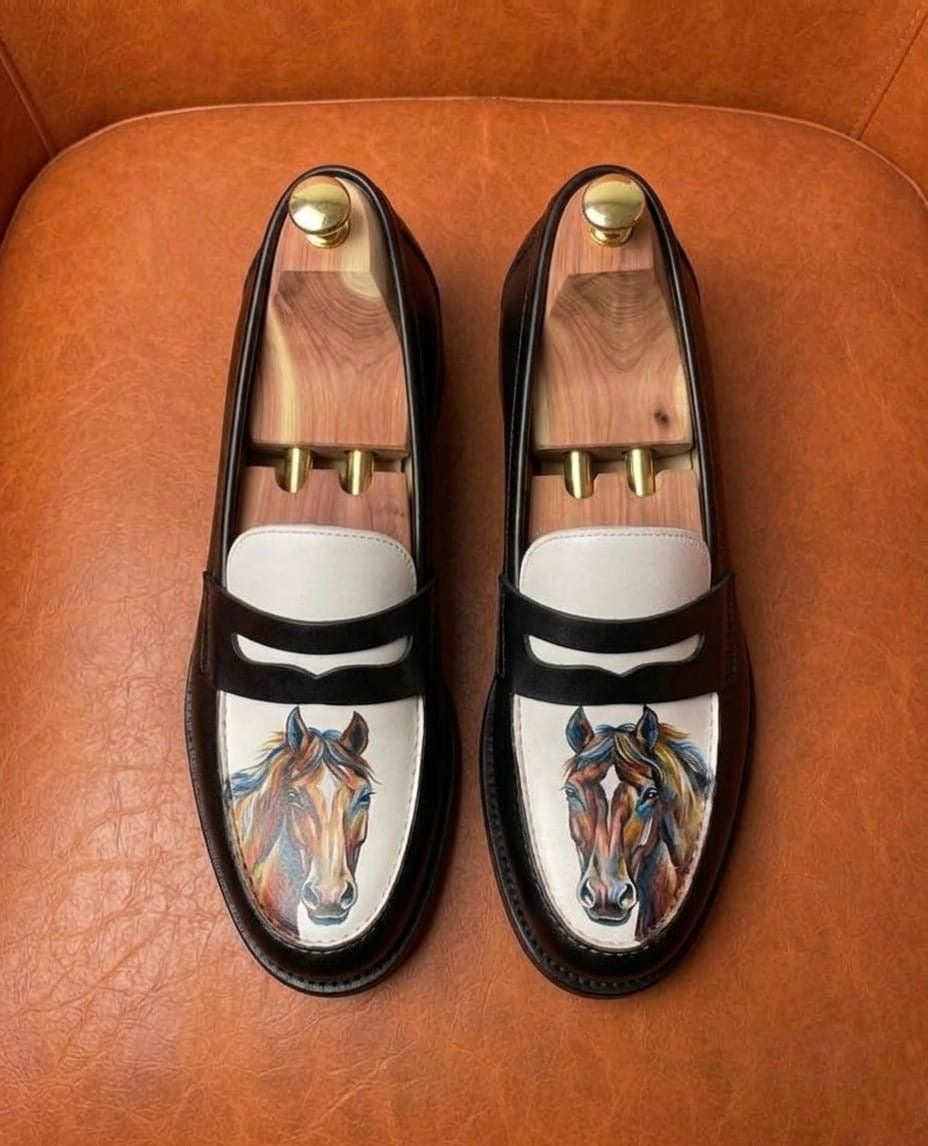 Prism&penny Horse Face Loafers