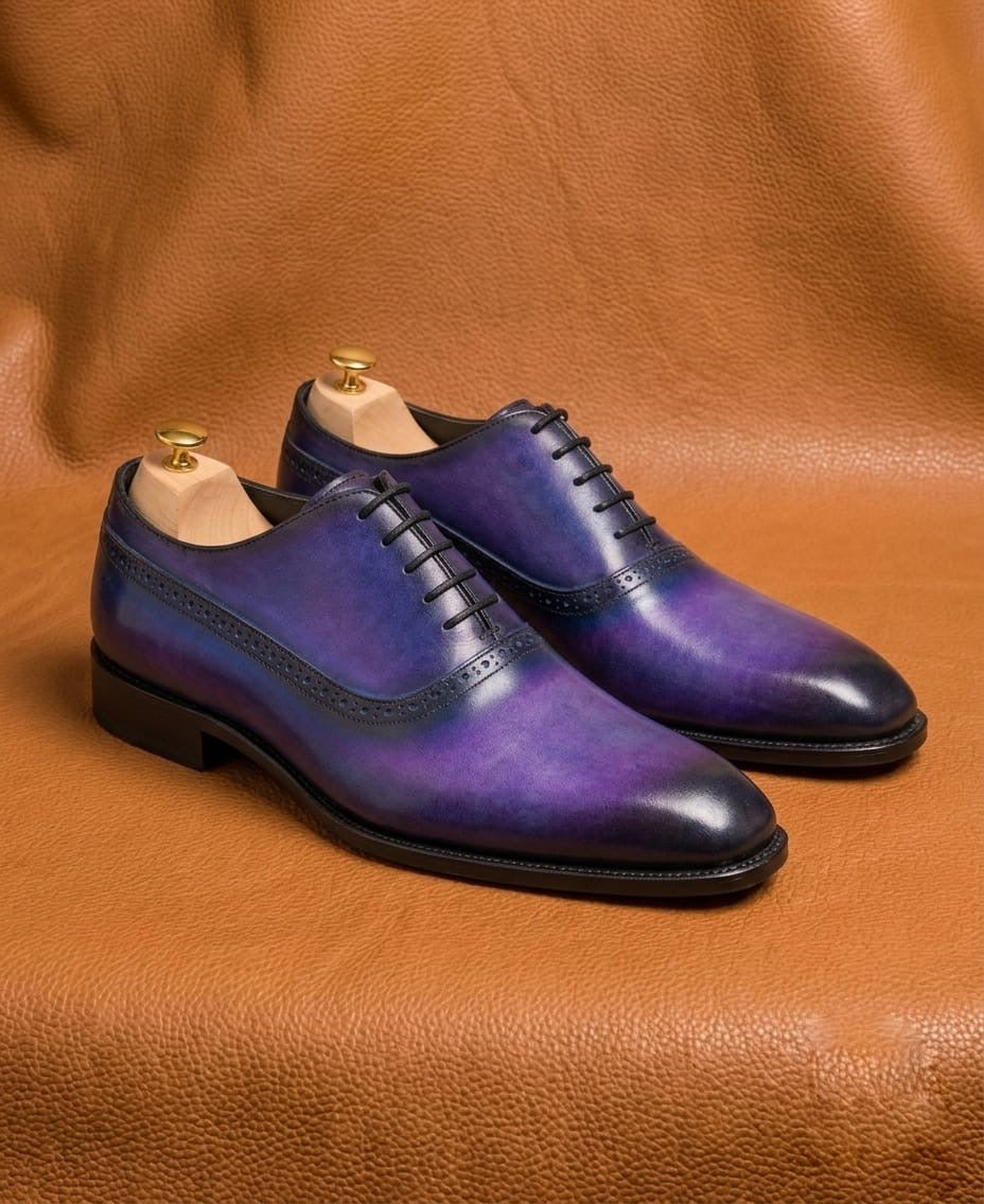 Purple patina whole cut