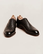 Black Grain Leather Oxford