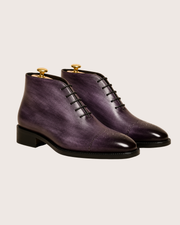 Men's Purple Patina Chukka Boots