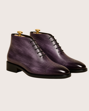 Men's Purple Patina Chukka Boots