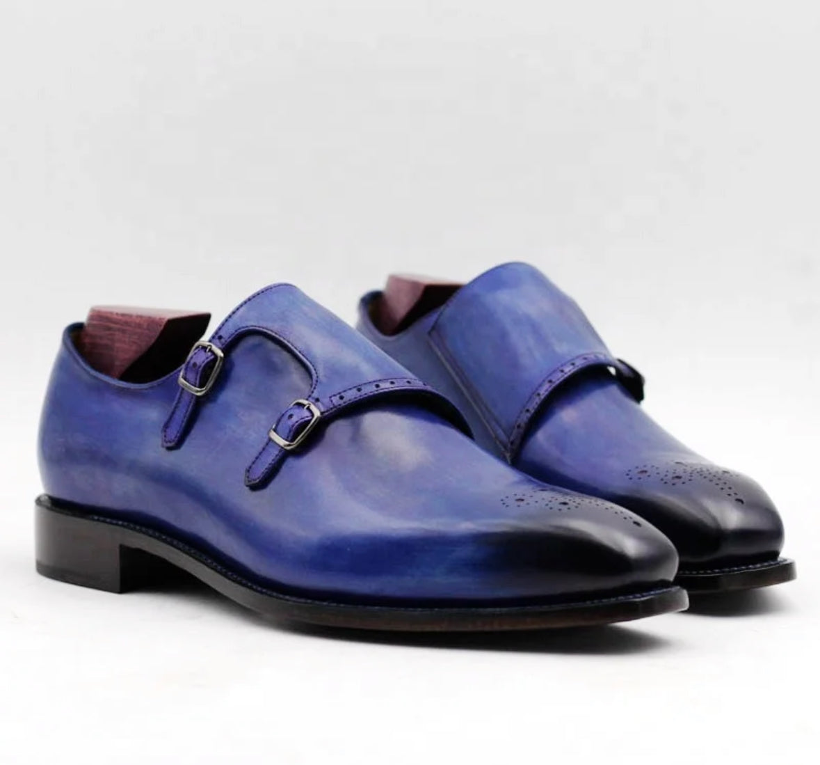 MENS PATINA DOUBE MONKSTRAPS