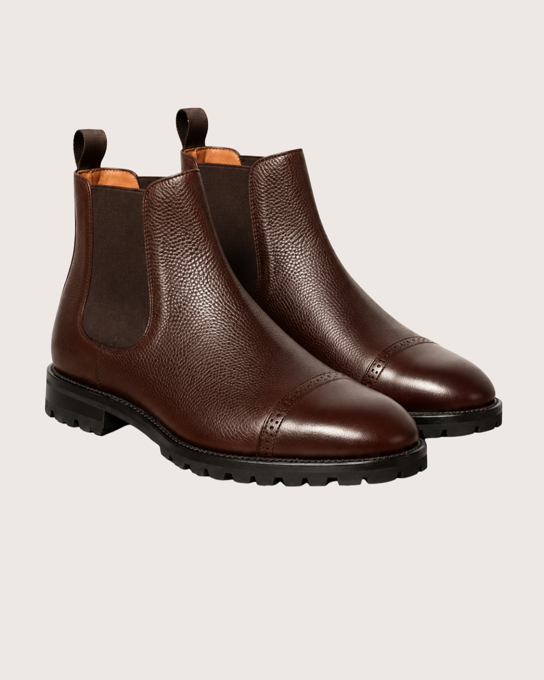 Brown Captoe chelsea