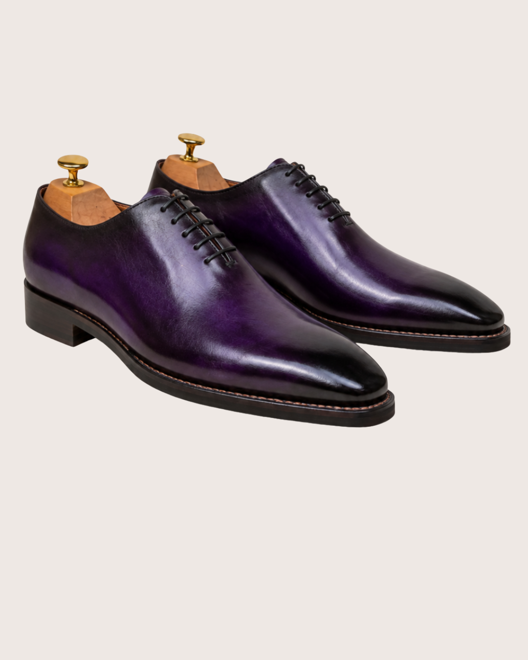 Purple patine wholecut oxford