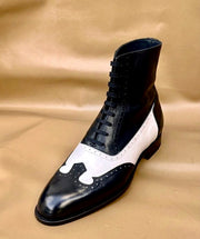 Black spectator Boots