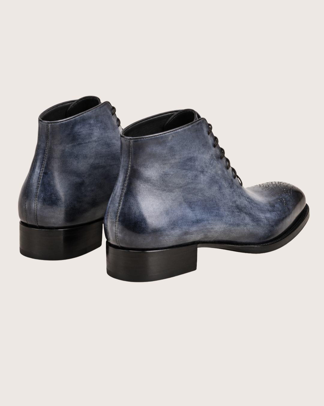 Smoked Blue Chukka Boots