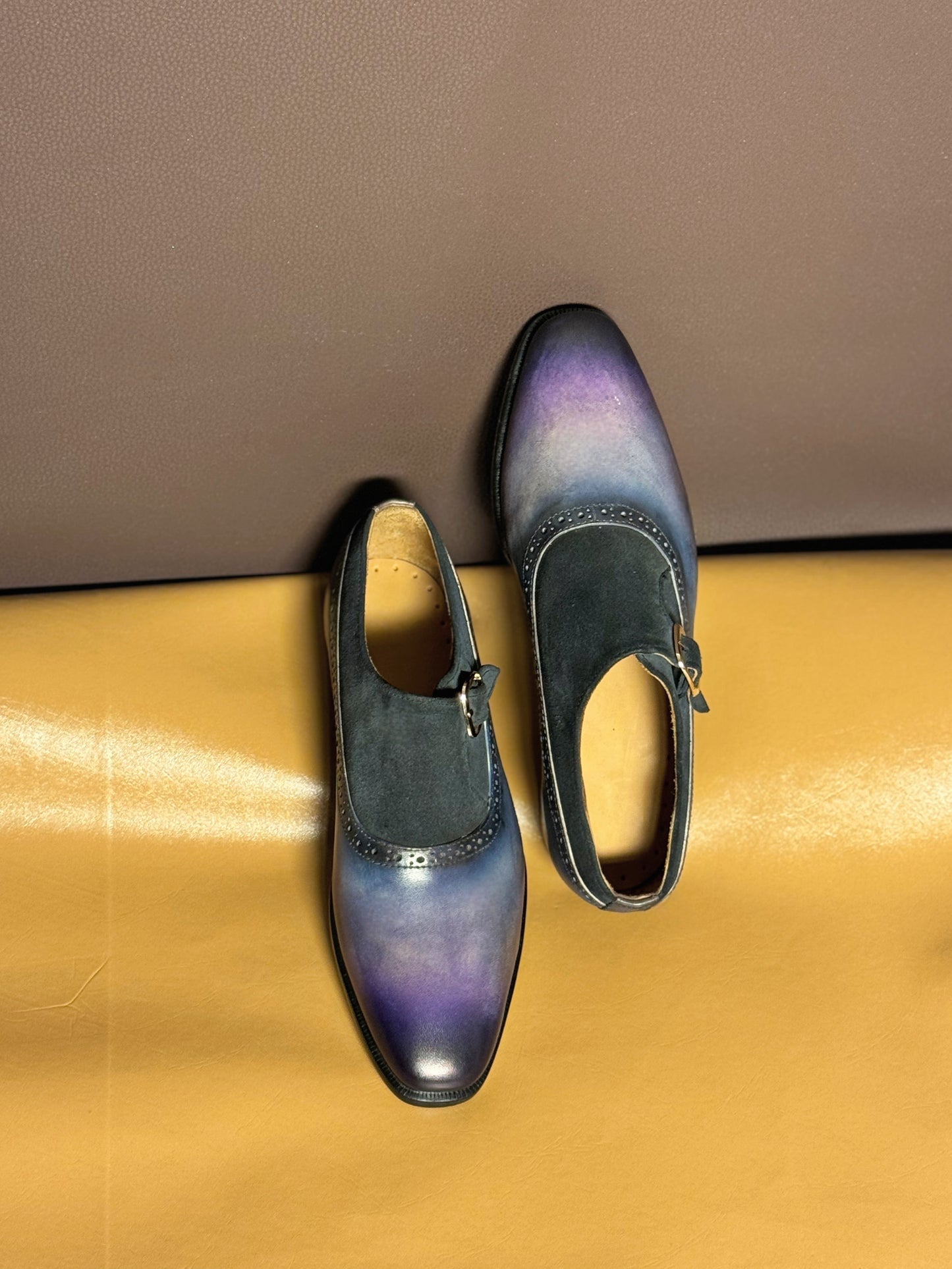 Galaxy patina monkstrap