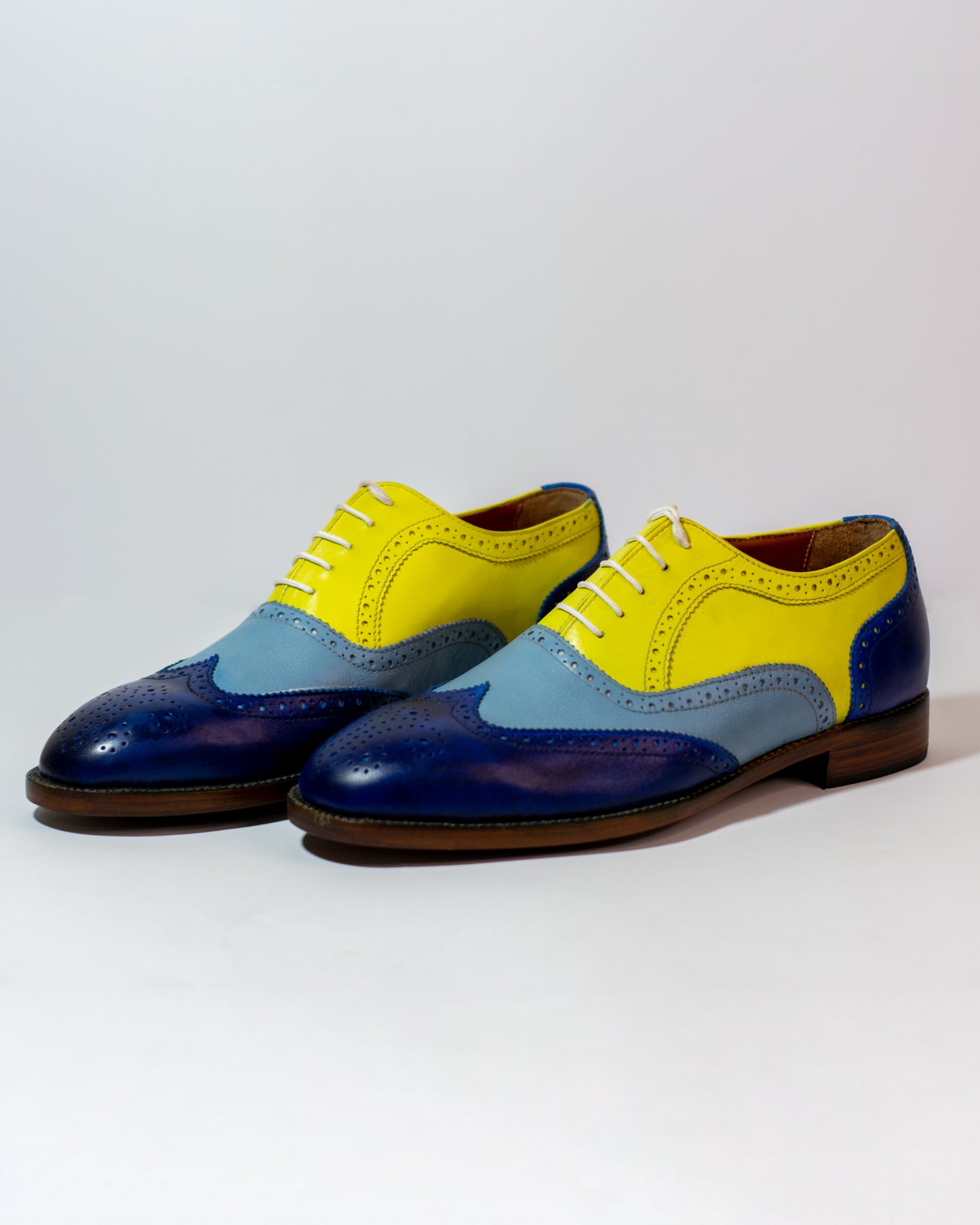 Multi colour oxfords