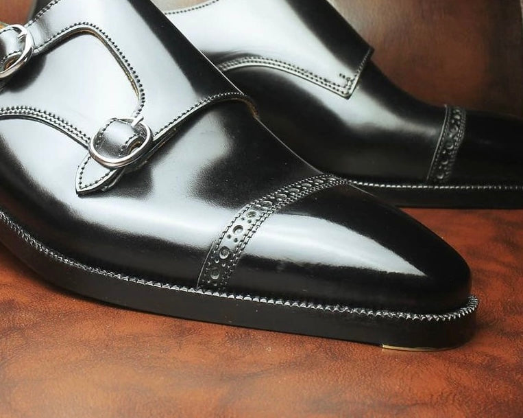 Black monkstrap