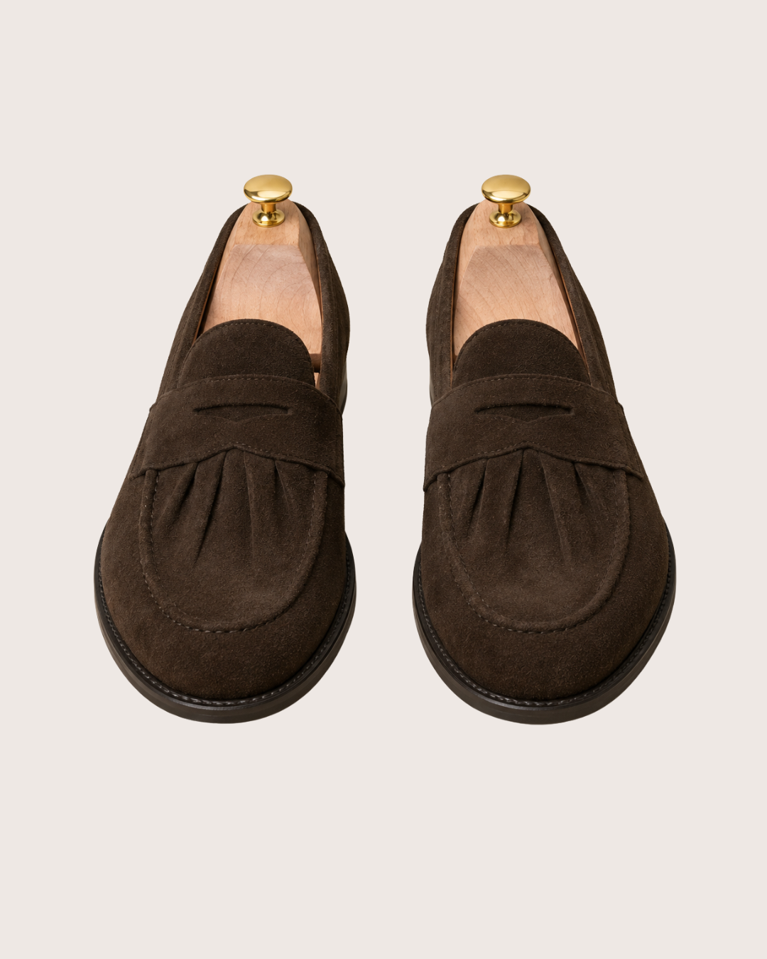 Brown suede mazly Loafers