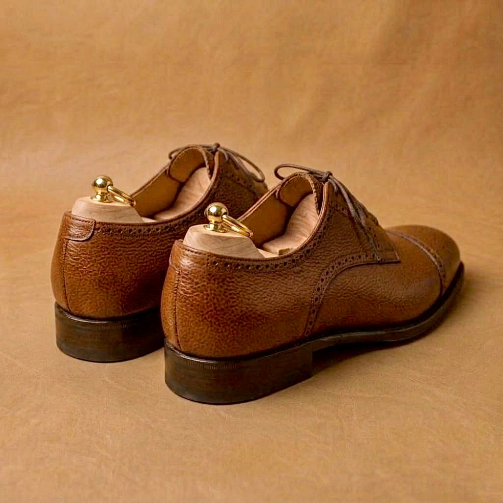 Semi-brogue derby