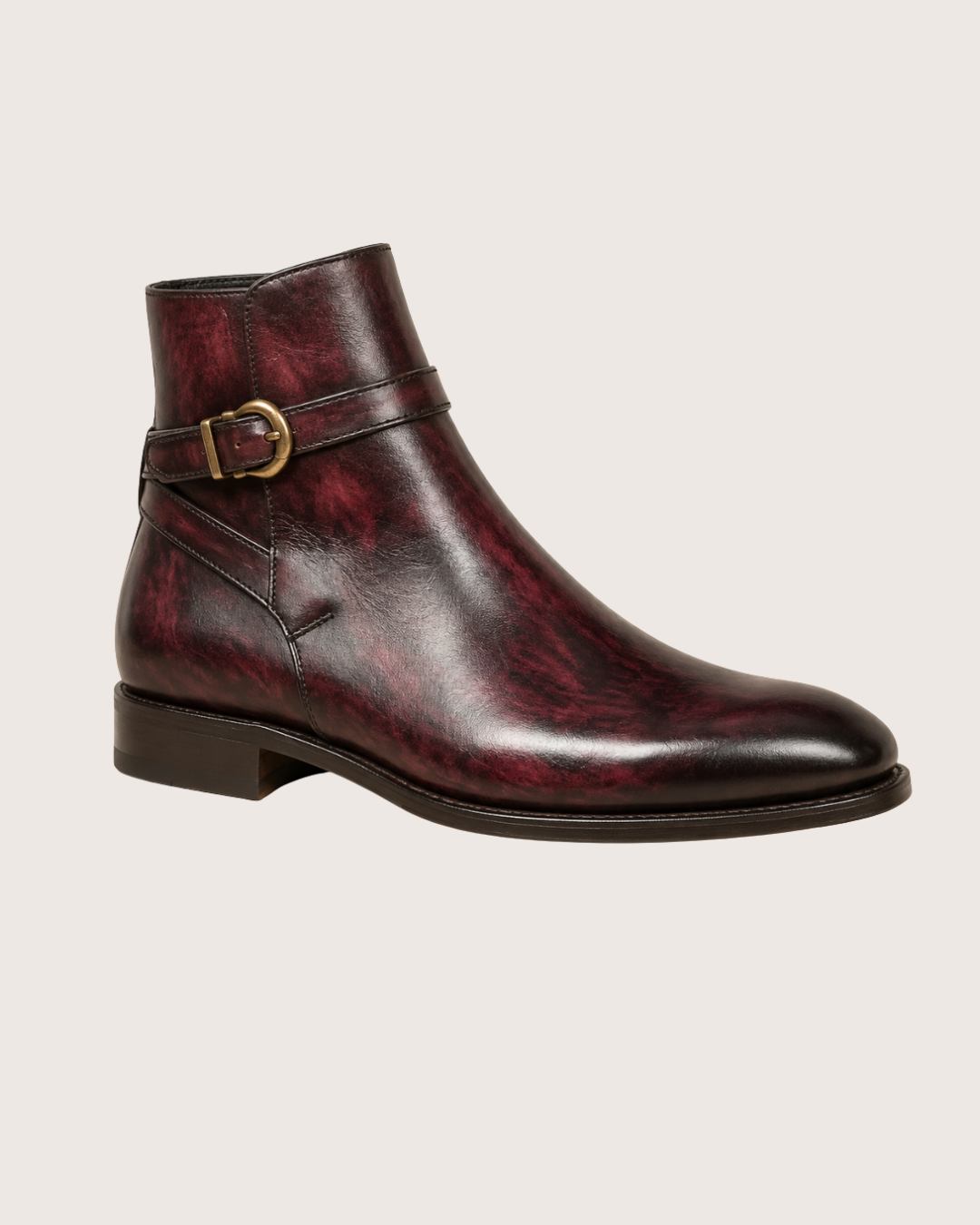 Burgundy Jodhpur Boots