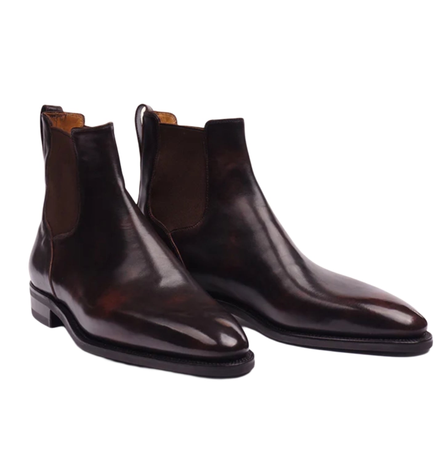 Mens brown chelsea boots