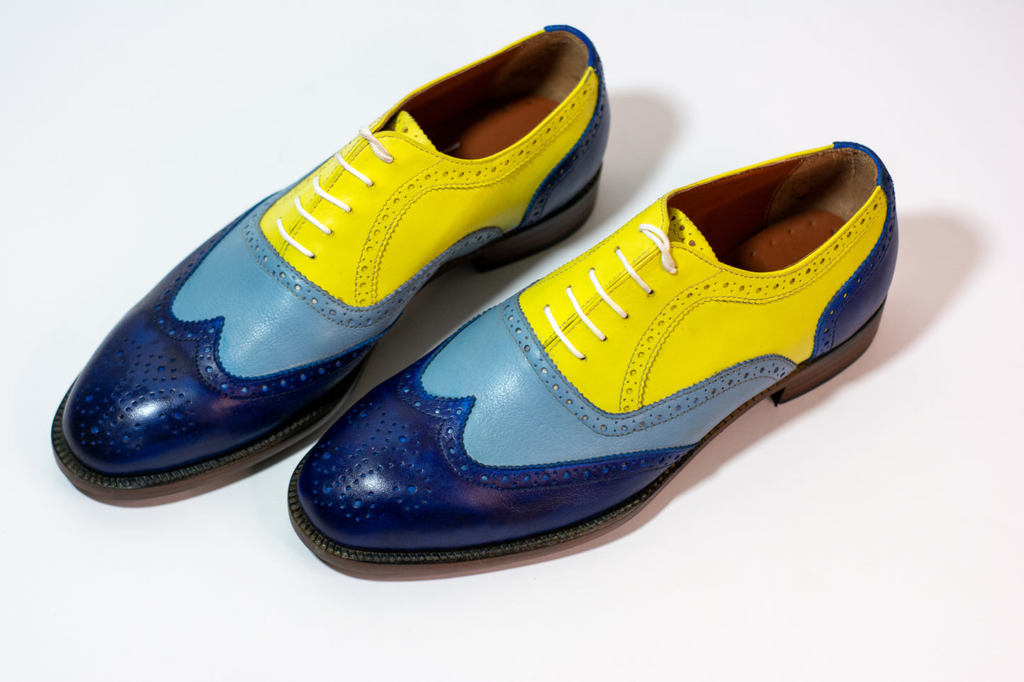 Multi colour oxfords