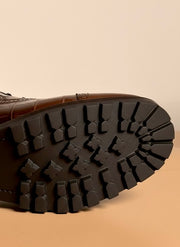 Men's Dark Brown Norwegian Stitch Boots