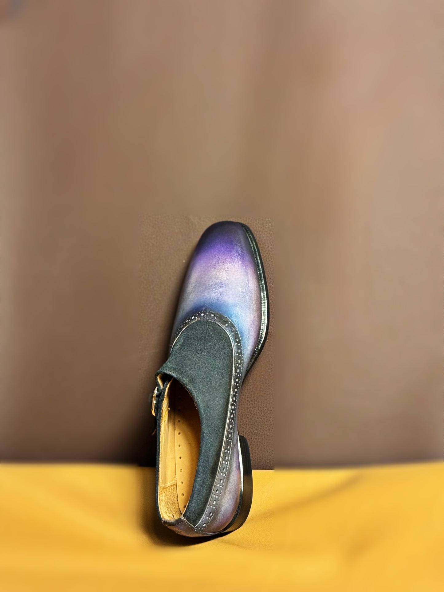 Galaxy patina monkstrap