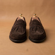 Brown suede mazly Loafers