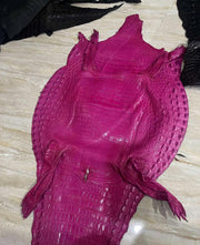 Crocodile skins