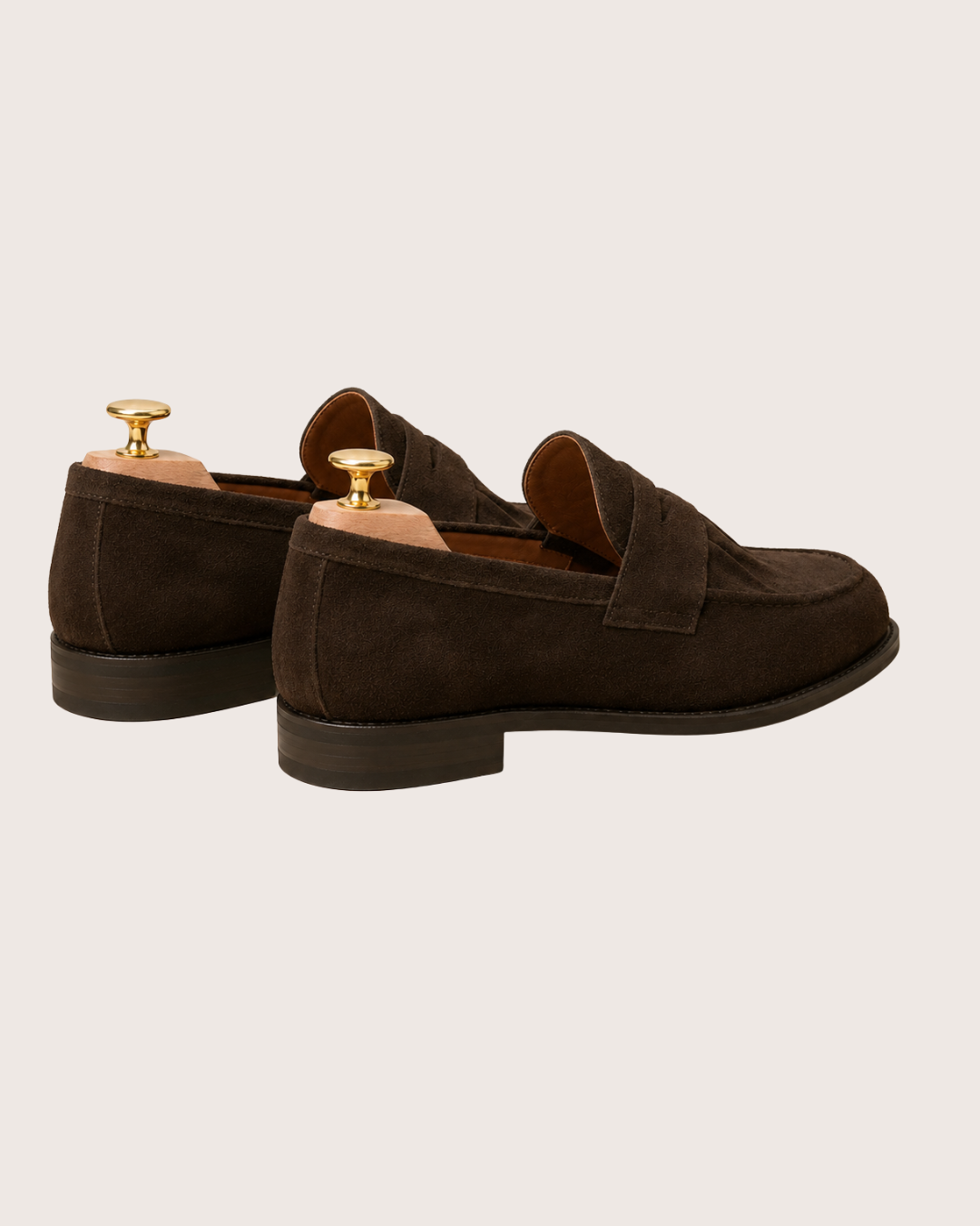 Brown suede mazly Loafers