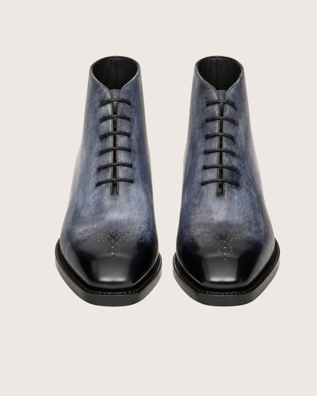 Smoked Blue Chukka Boots