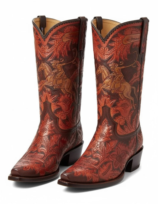 Brown Remington Cowboy Boots