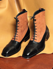 Black Victorian boots